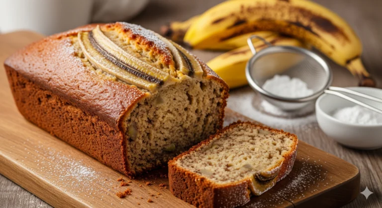 How to Make the Best Banana Bread Recipe Every Time 1 Banana Bread Recipe golden loaf close-up